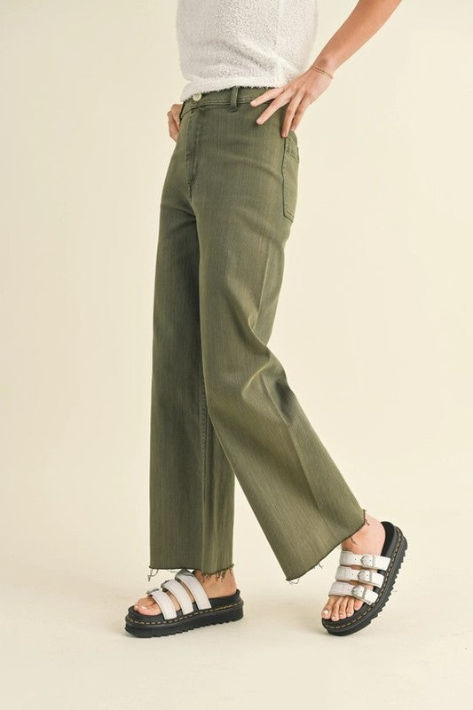 Eris Olive Pants