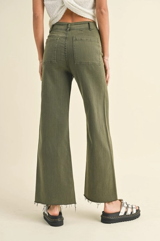 Eris Olive Pants