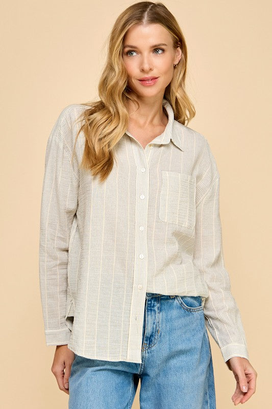 Florence Button Down