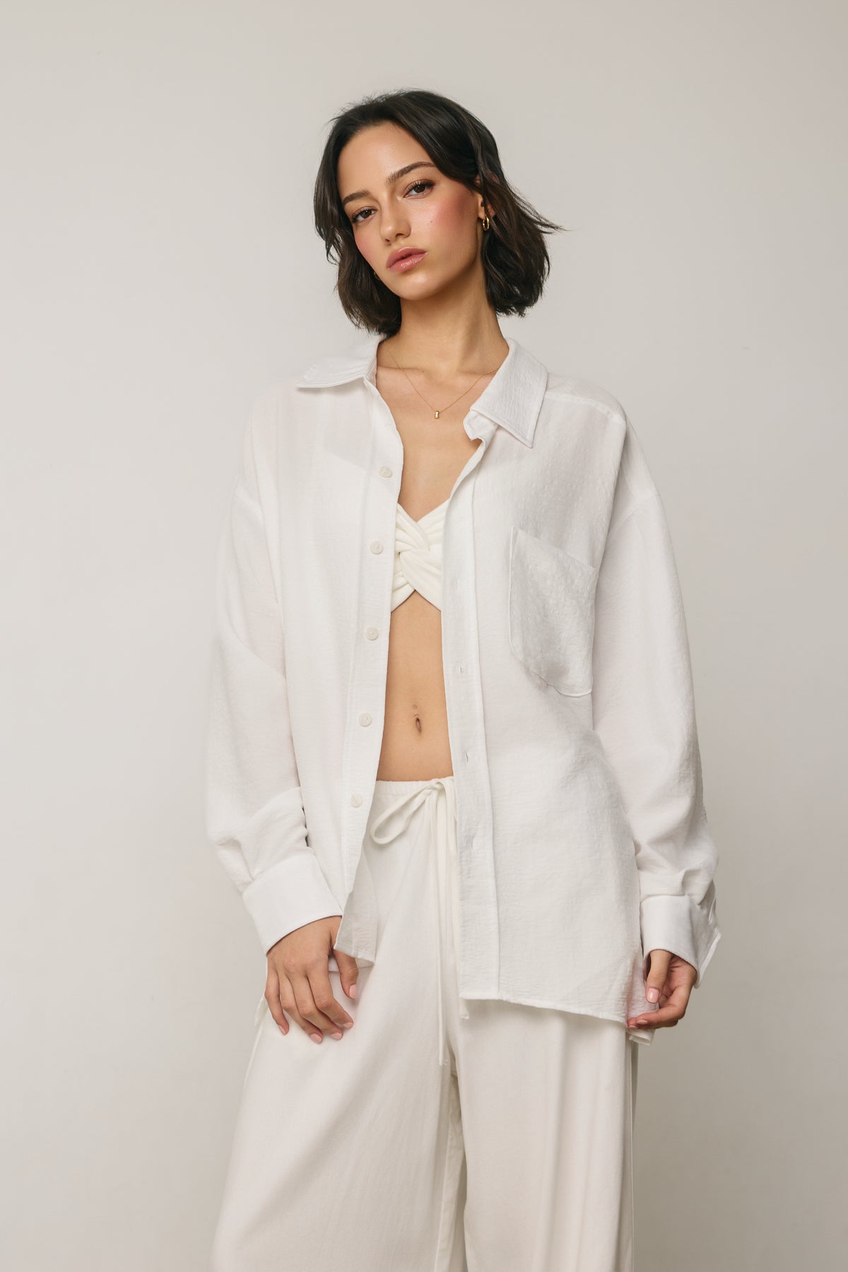 Shiloh Linen Top