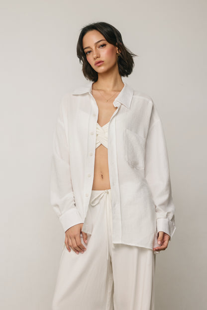 Shiloh Linen Top