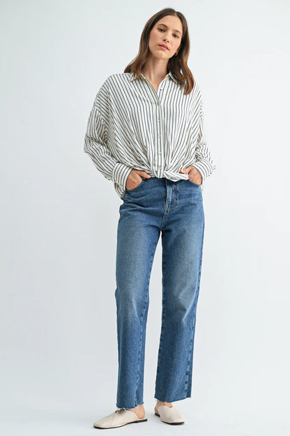Jeanette Button Down