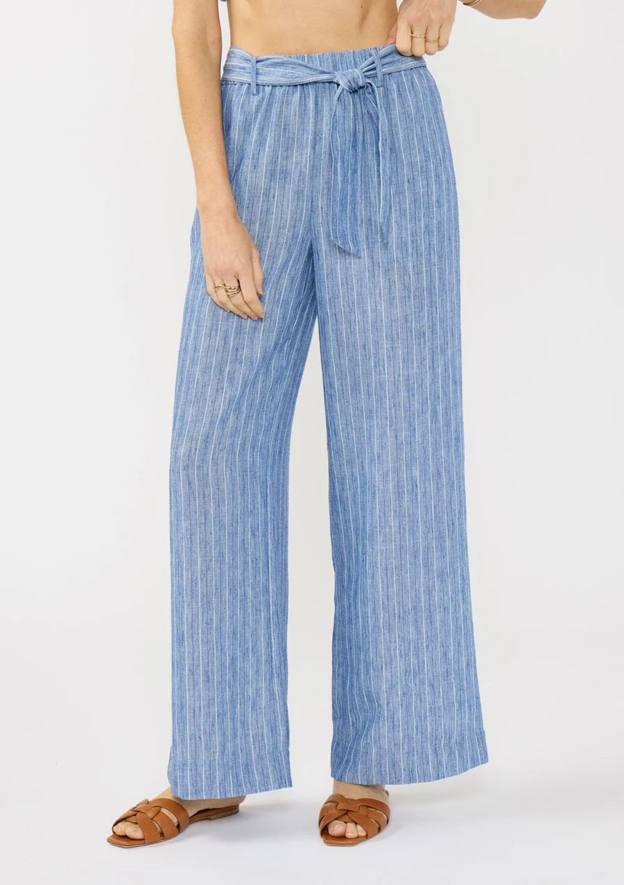 Opal Striped Leg Pant