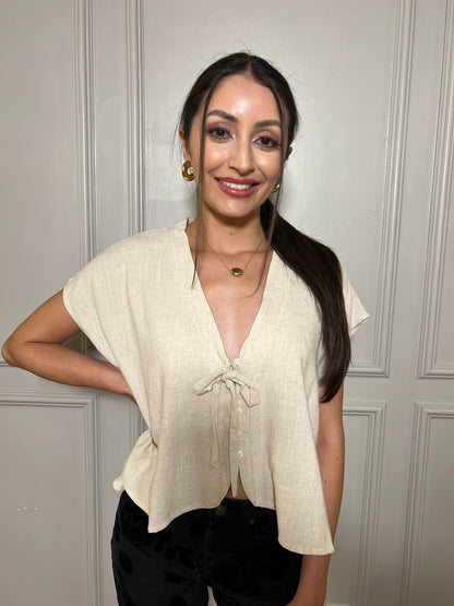 Laura Linen Blouse