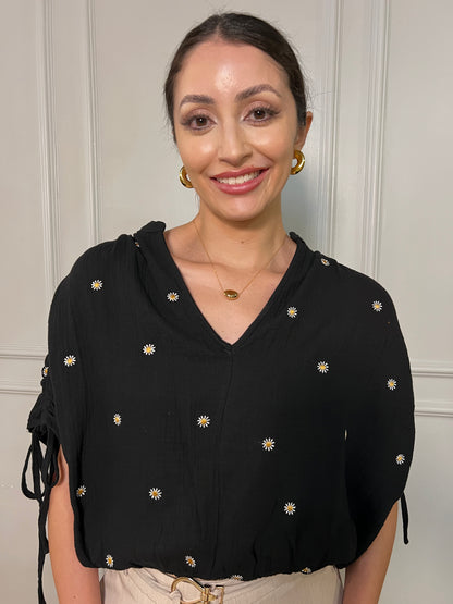 Daisy Ruched Blouse