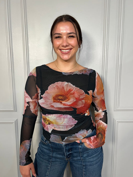 Cindy Mesh Top