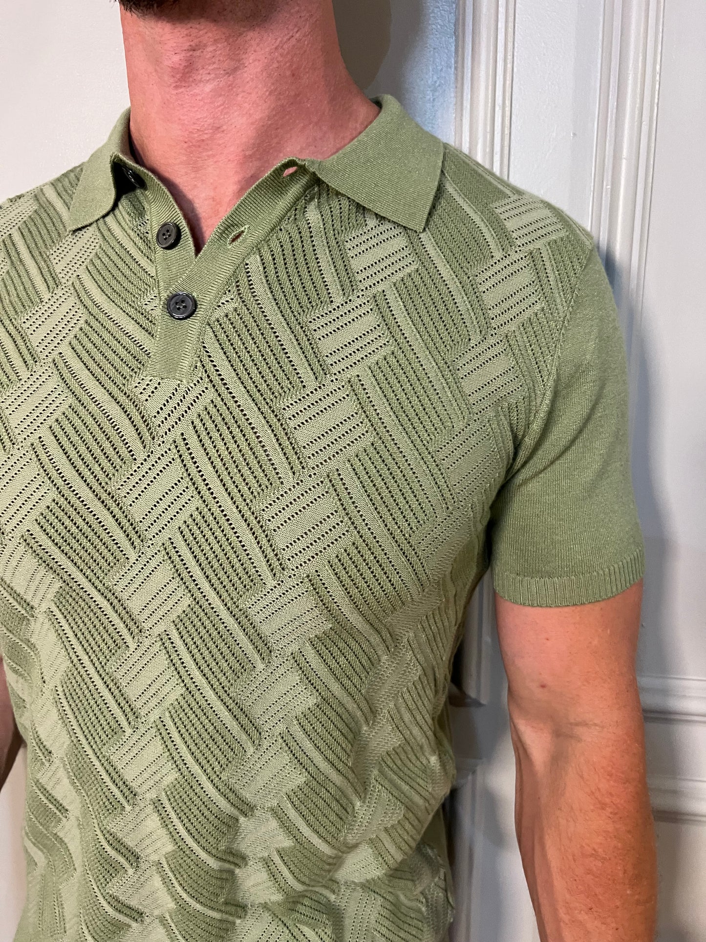 Jimmy Knit Polo- Green