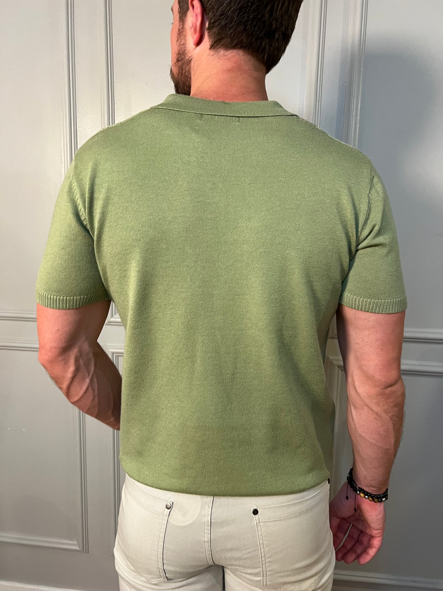 Jimmy Knit Polo- Green