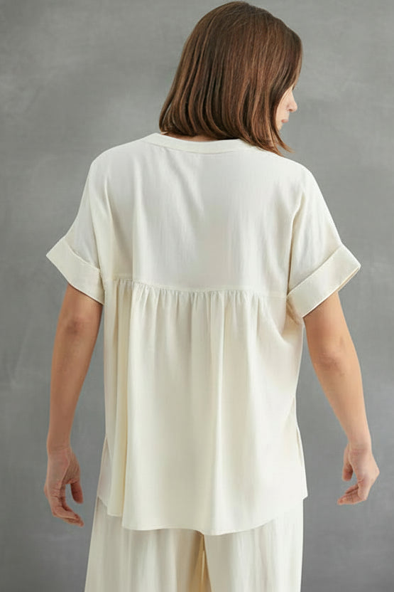 Isola Linen Top