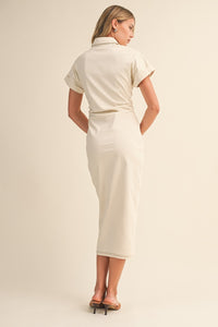 Isola Button Down Dress
