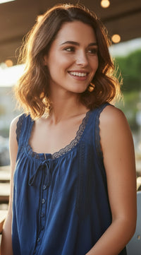Piper Lace Neck Tank