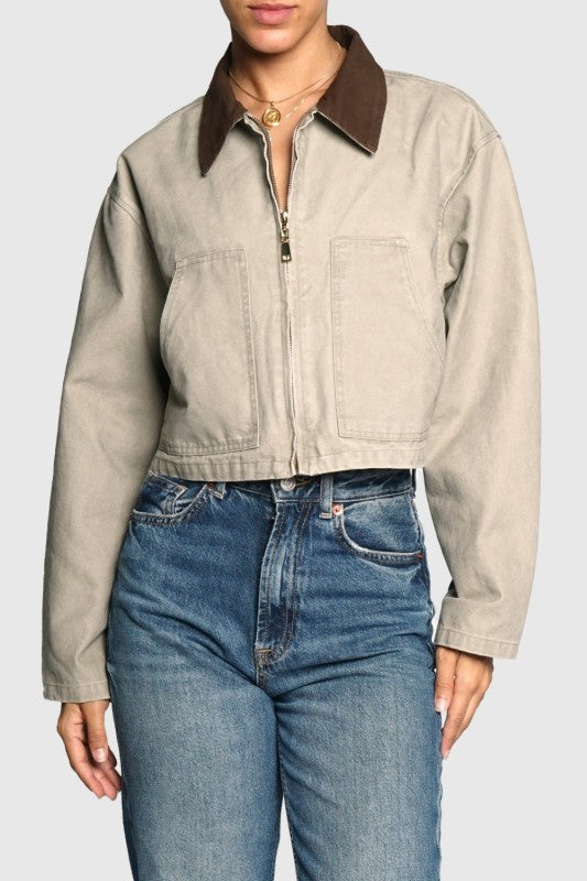 Parker Jacket- Beige