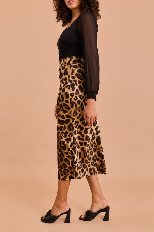 Leopard Skirt