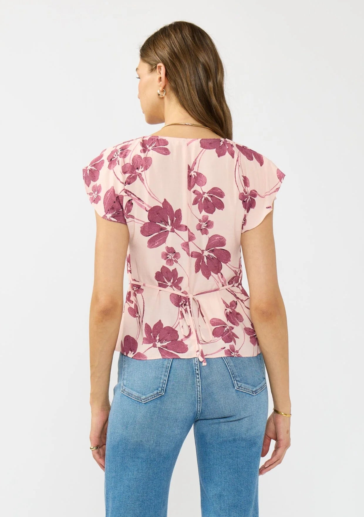 Dalia V Neck Floral Blouse