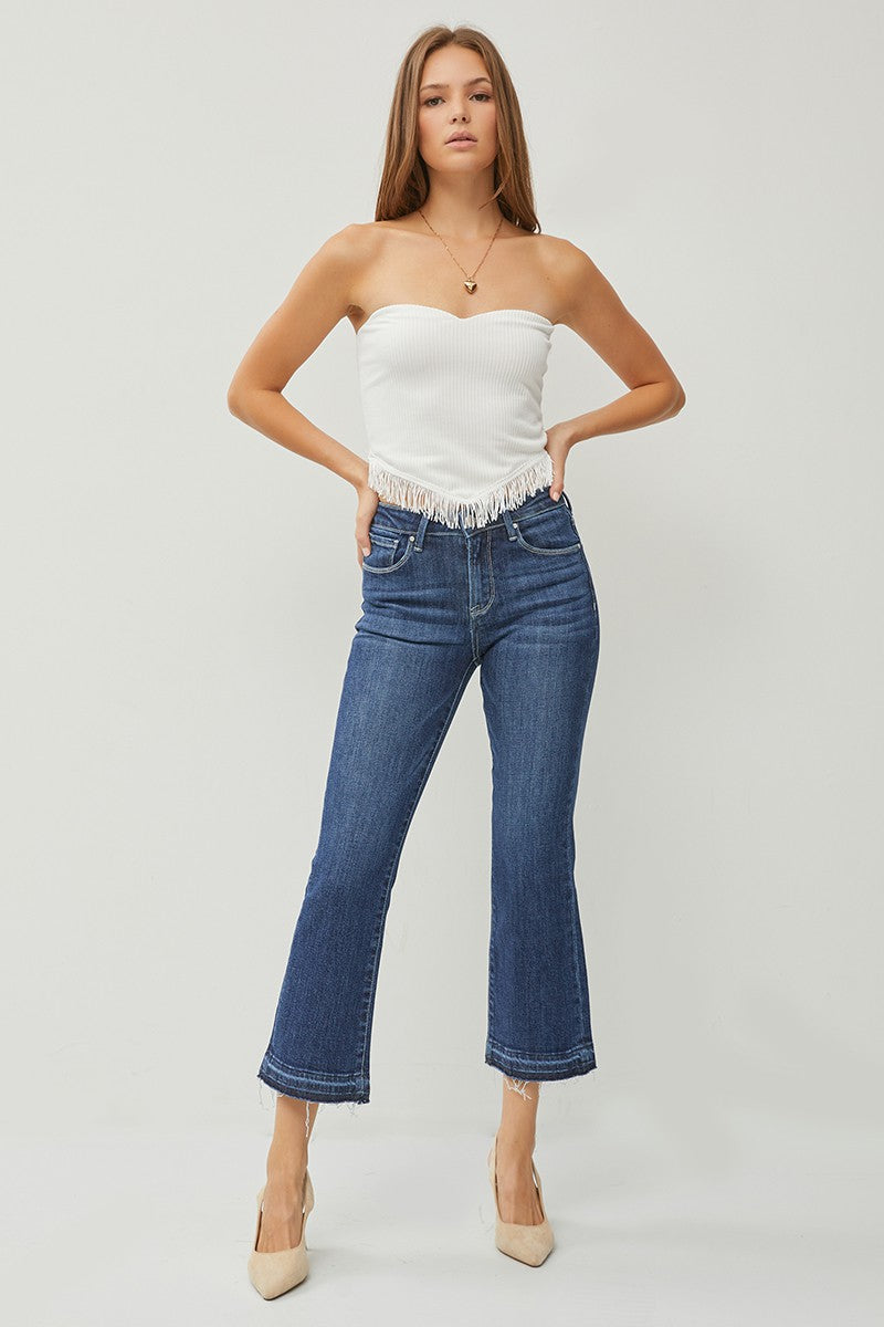 Marilyn Cropped Flare Jeans