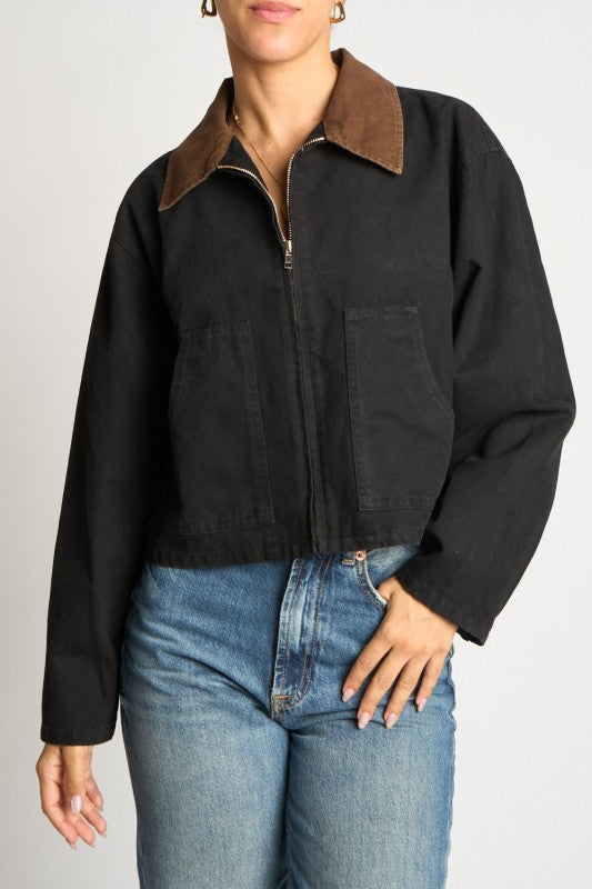 Parker Jacket- Black