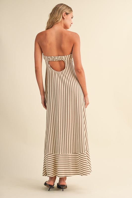 Sophia Strapless Midi Dress