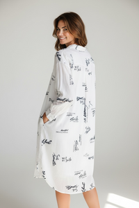 Zina Shirt Dress
