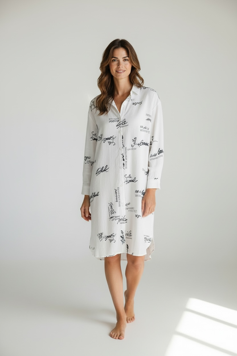 Zina Shirt Dress