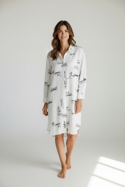 Zina Shirt Dress