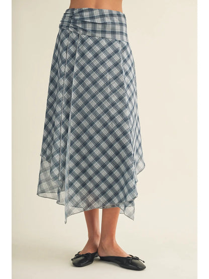 Lovely Plaid Skirt