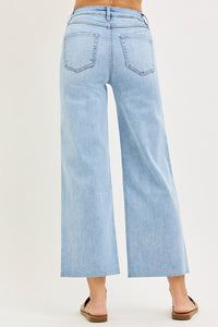 Risen Wide Leg Jeans
