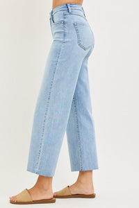Risen Wide Leg Jeans