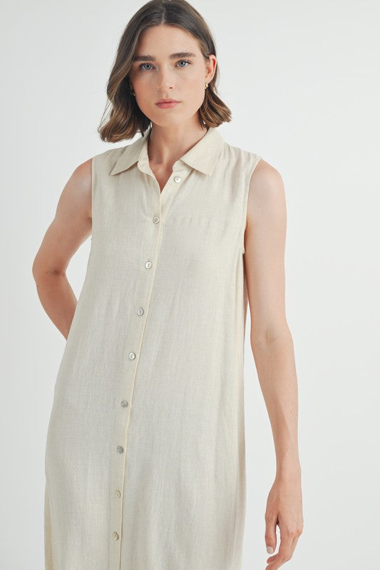 Ronnie Linen Dress