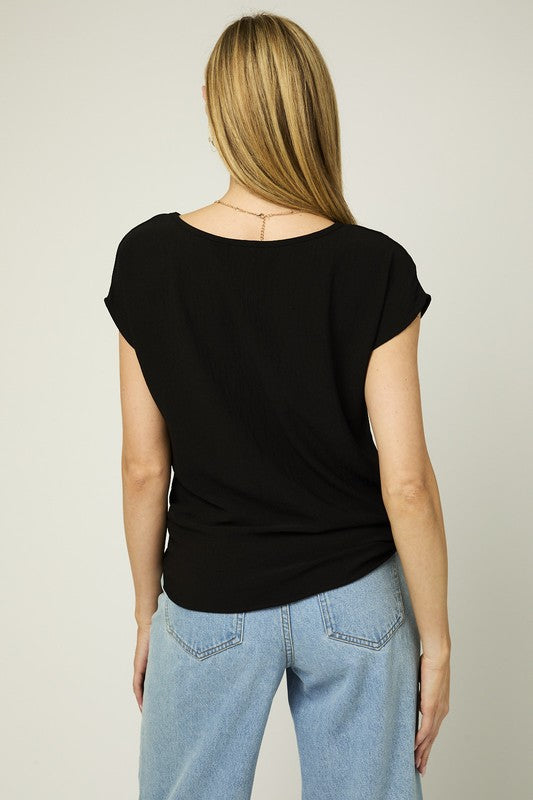 Sabrina Top - Black