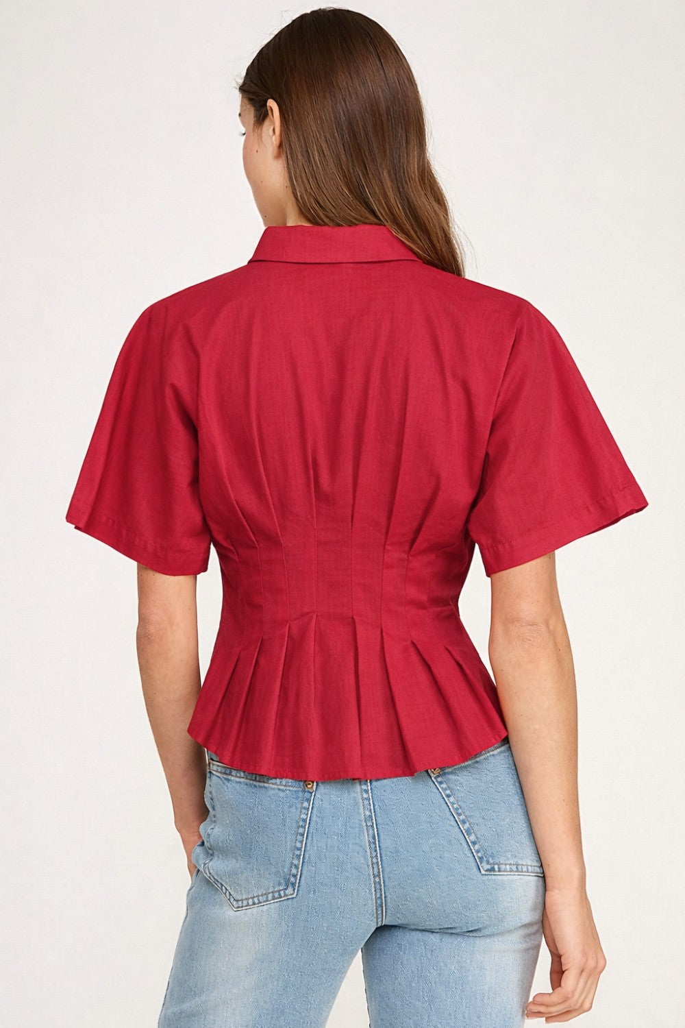 Senara Pleated Shirt