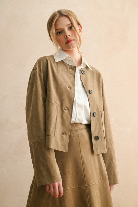 Shelly Suede Jacket