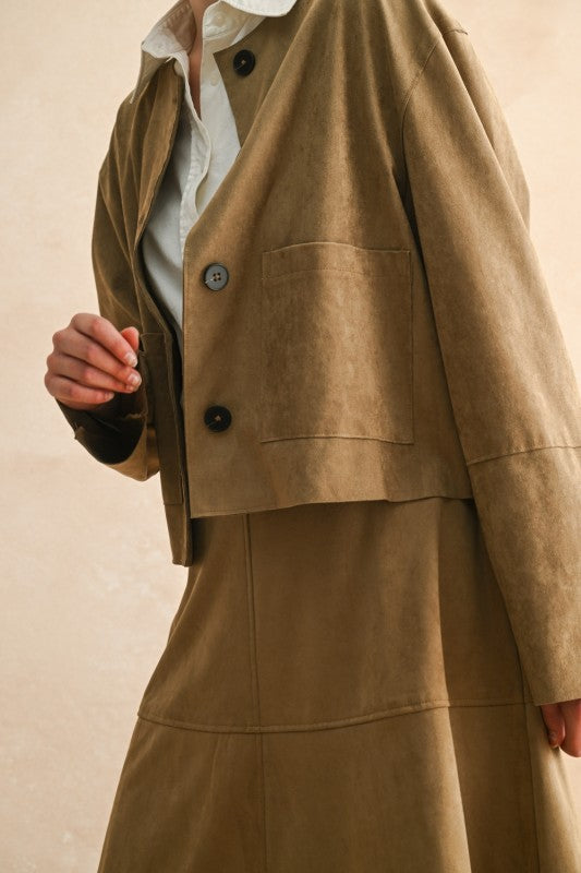 Shelly Suede Jacket