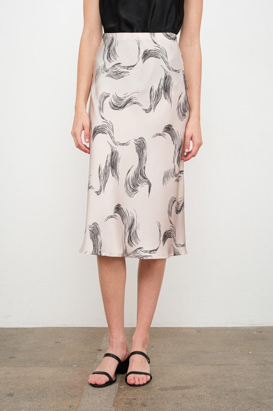 Soluna Satin Skirt