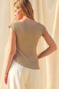 Grazia Ribbed Top