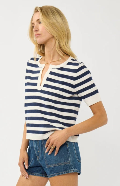 Fawn Stripe Top
