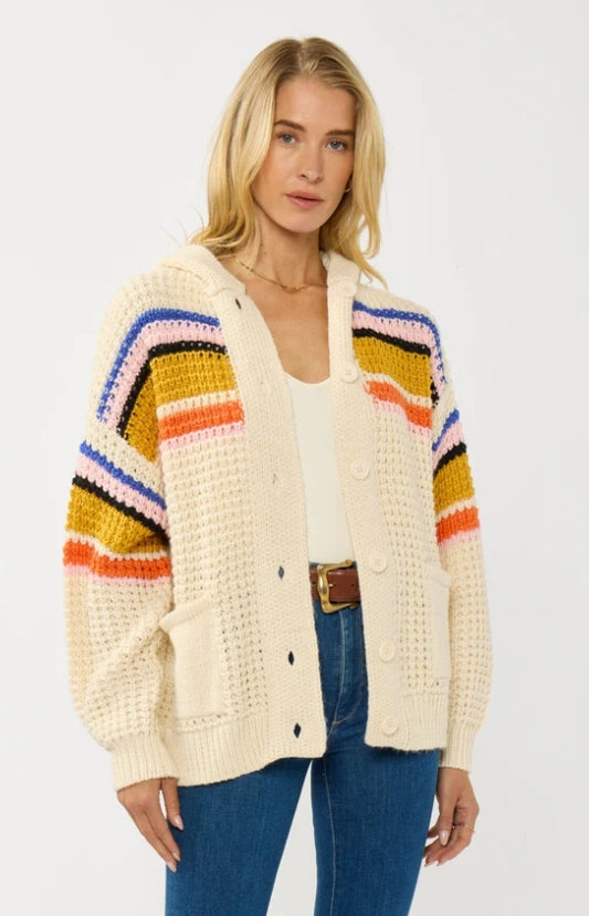 Kenni Stripe Cardigan