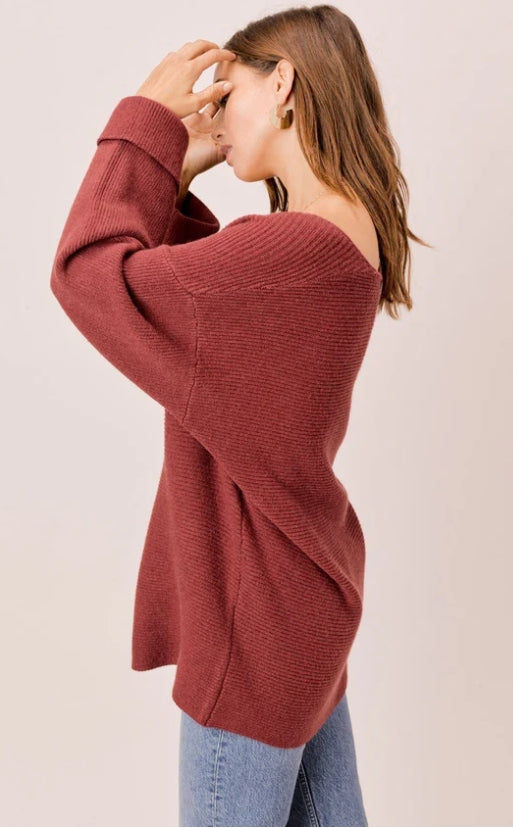 Tatum Ribbed Sweater