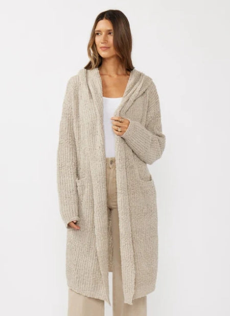 Liz Hooded Cardigan