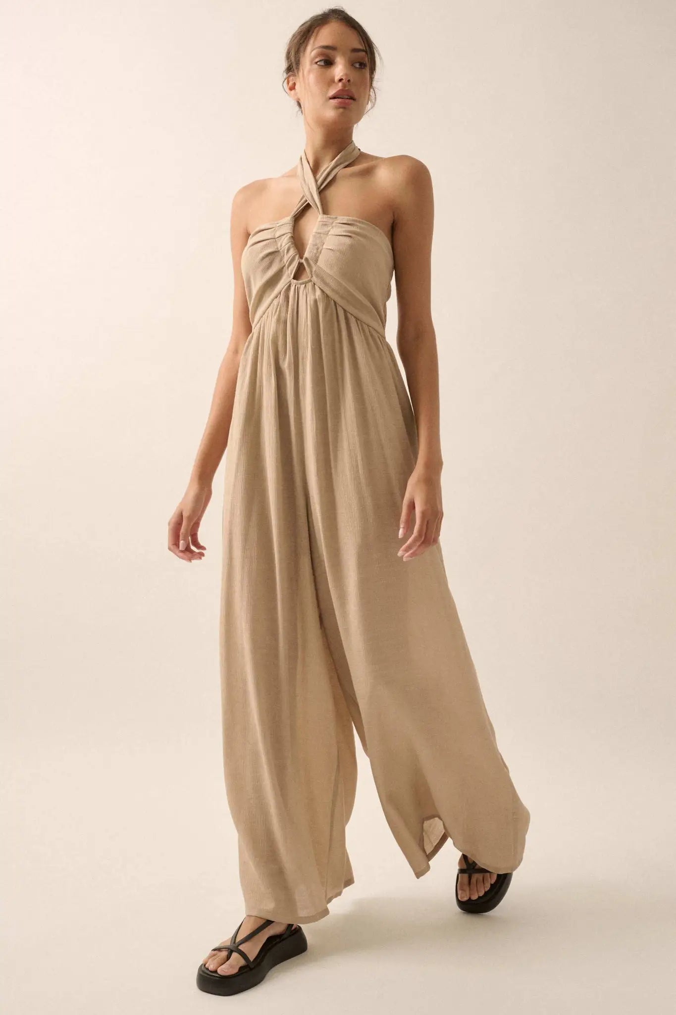 Desi Halter Jumpsuit