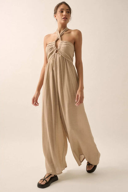 Desi Halter Jumpsuit