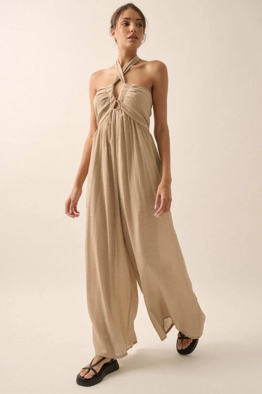 Desi Halter Jumpsuit