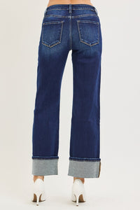 Ventura Cuffed Straight Jeans