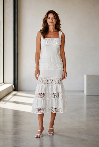 Ariel Lace Maxi Dress