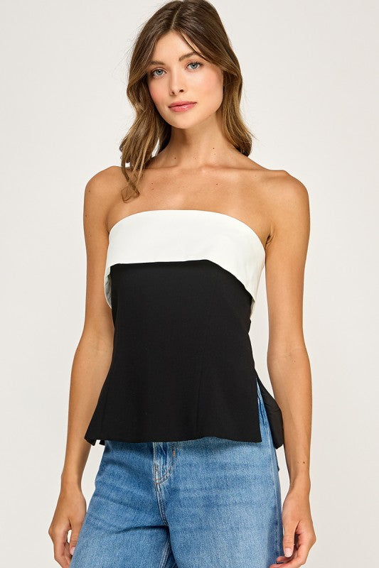 Winona Strapless Top