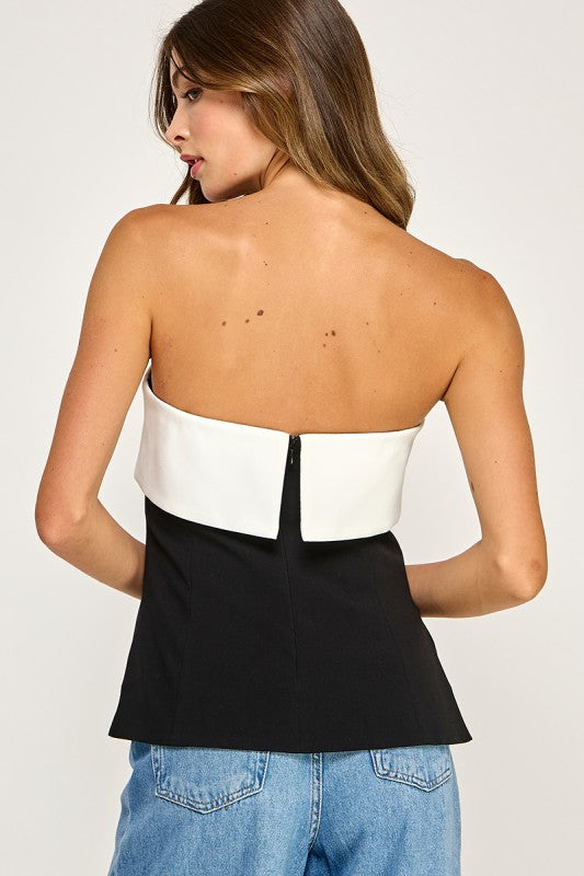 Winona Strapless Top
