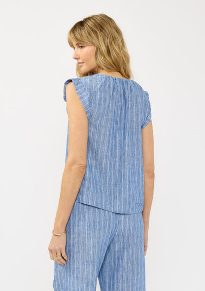 Sofia Casual Button Down Blouse