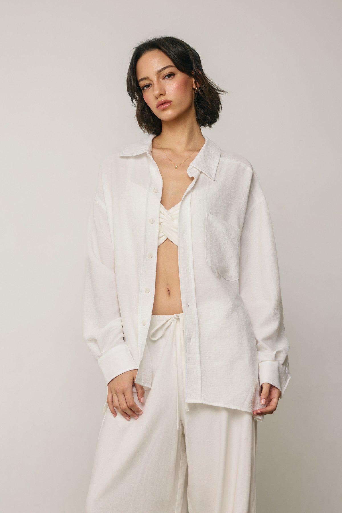 Shiloh Linen Top