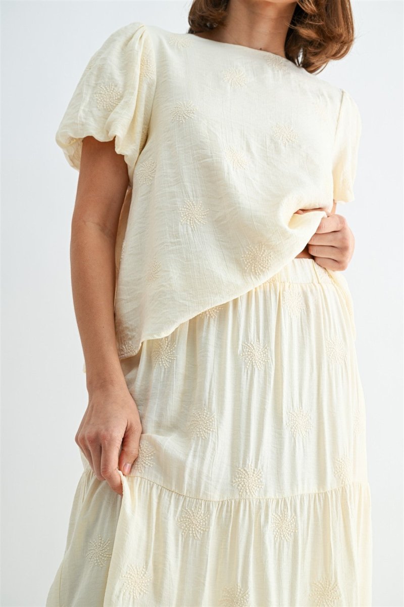 Afternoon Picnic Maxi Skirt - The Giving
