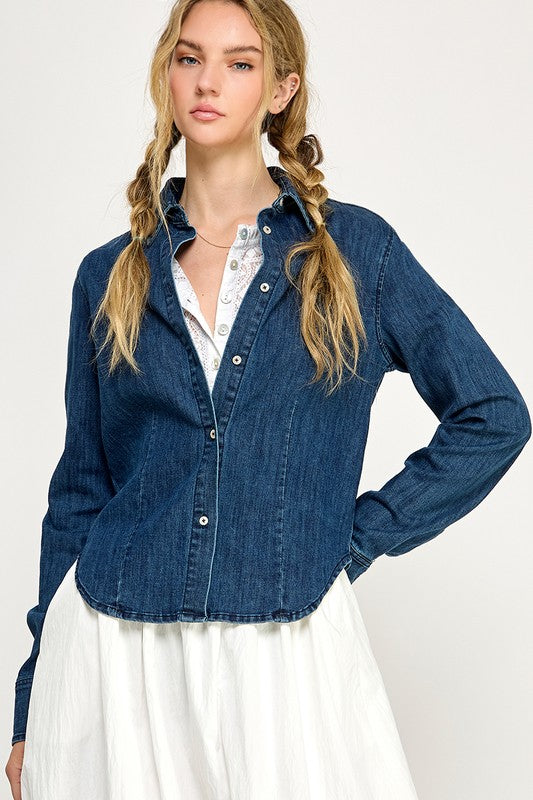 Anastasia Denim Shirt