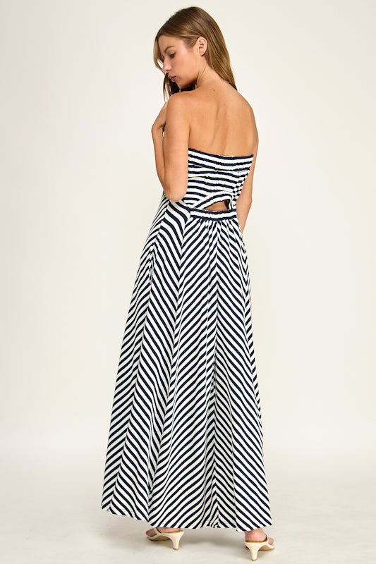 Balboa Stripe Dress - The Giving